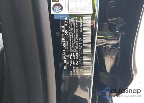 2016 Mercedes-Benz Cls 400 from USA, damaged, VIN WDDLJ6FB6GA180133